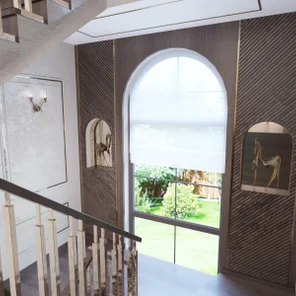 Панели МДФ шпонированные фрезерованные